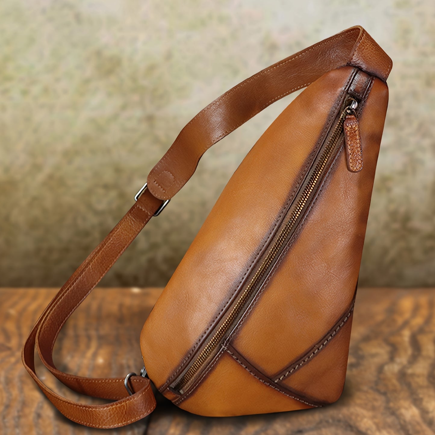 Stylish Genuine Leather Sling Bags - Urban Carry Bag