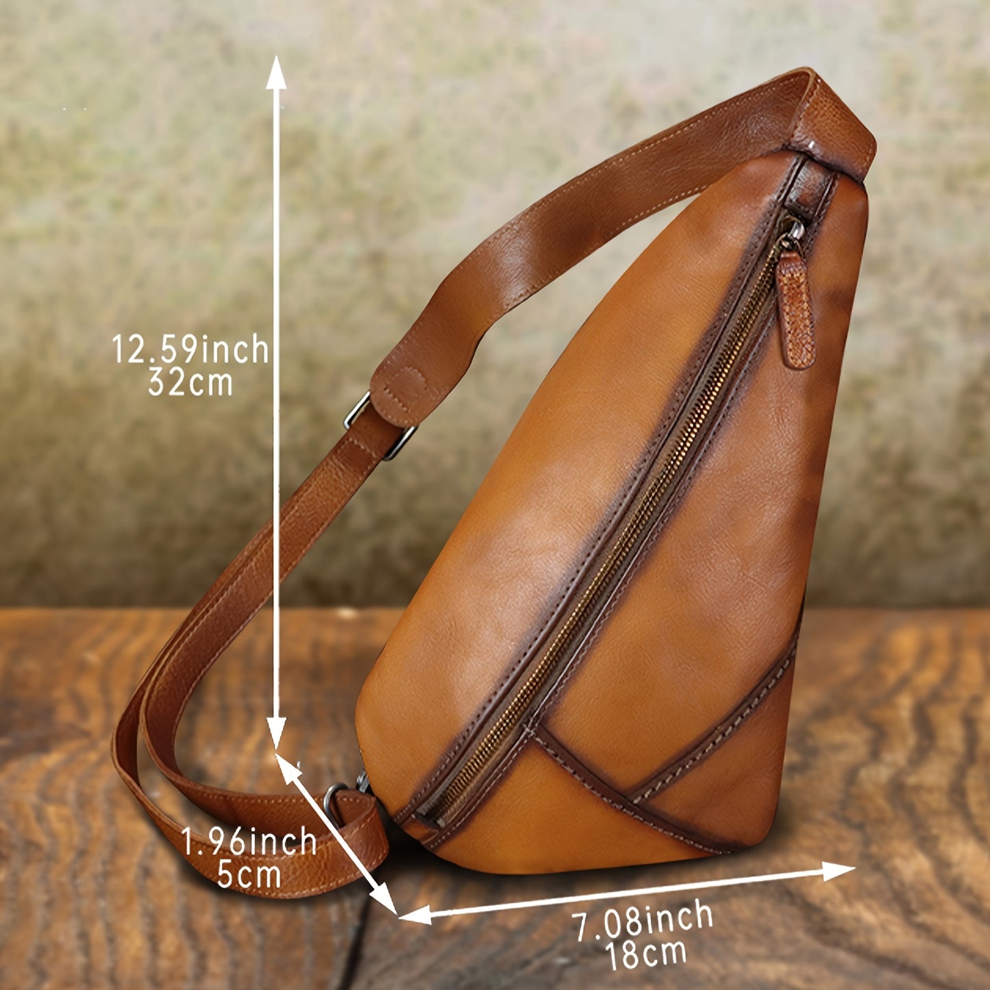 Stylish Genuine Leather Sling Bags - Urban Carry Bag
