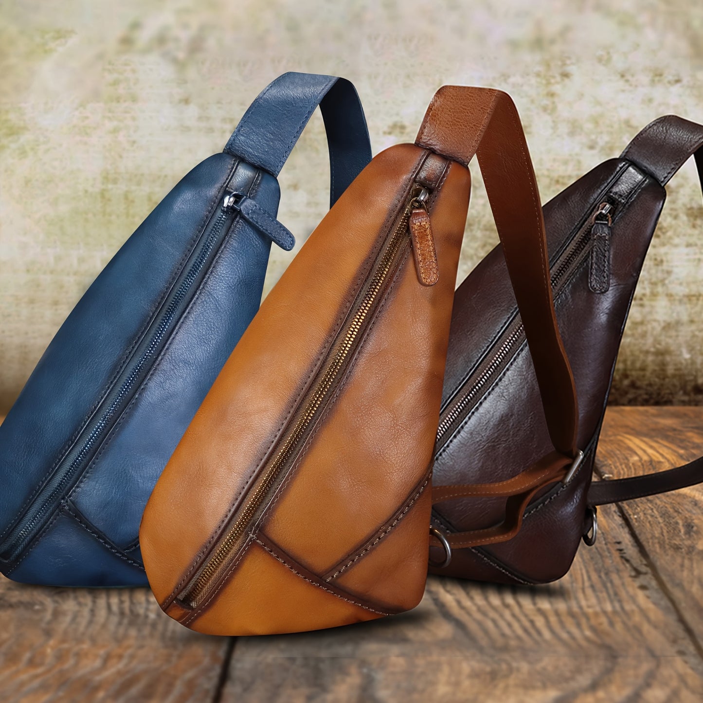 Stylish Genuine Leather Sling Bags - Urban Carry Bag