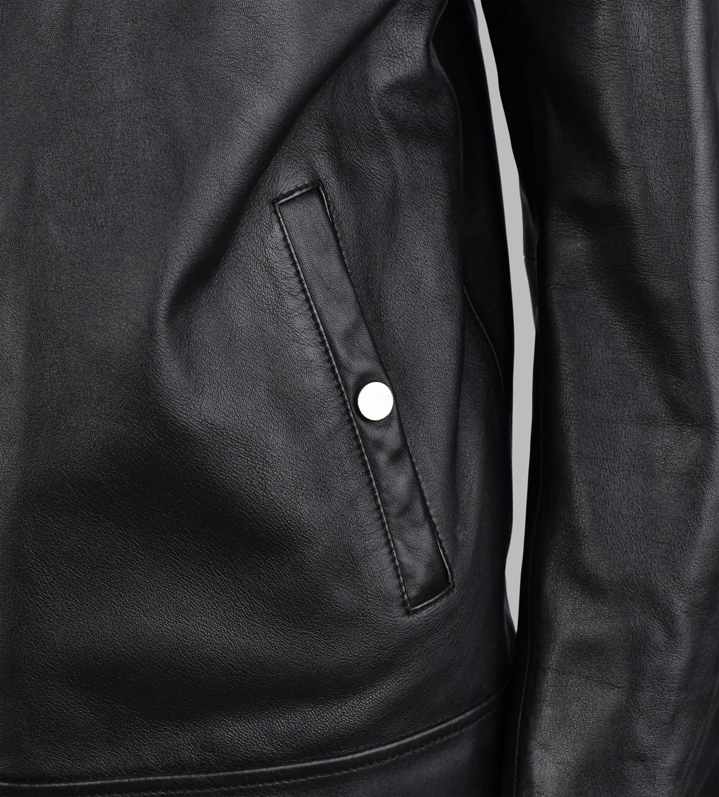 Black Leather Motorcycle Jacket