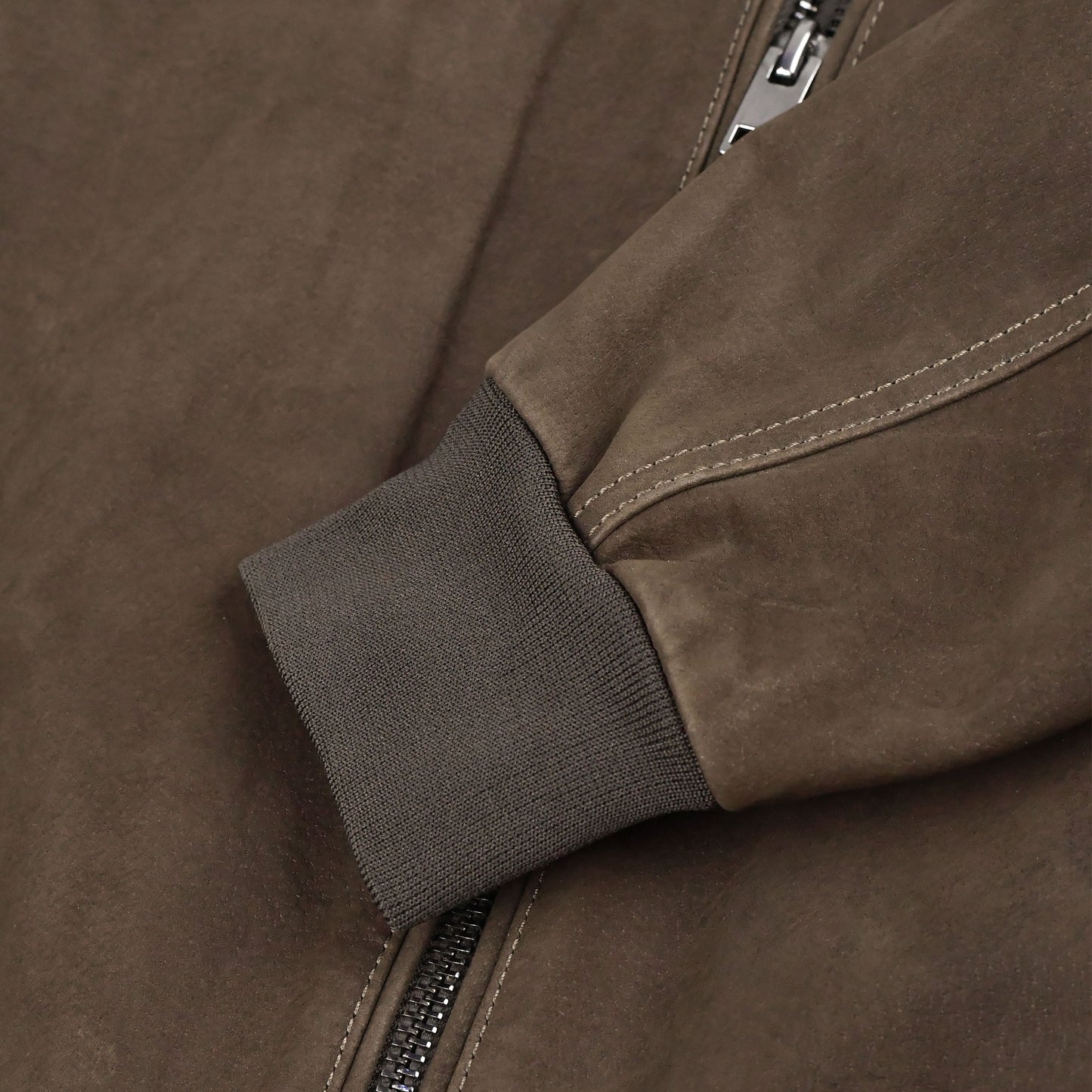 Brown Suede Leather Jacket For Men