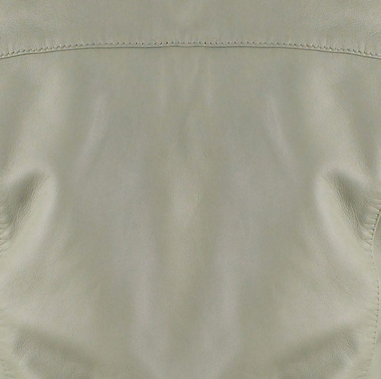 Women Spanish Gray Biker Leather Jacket
