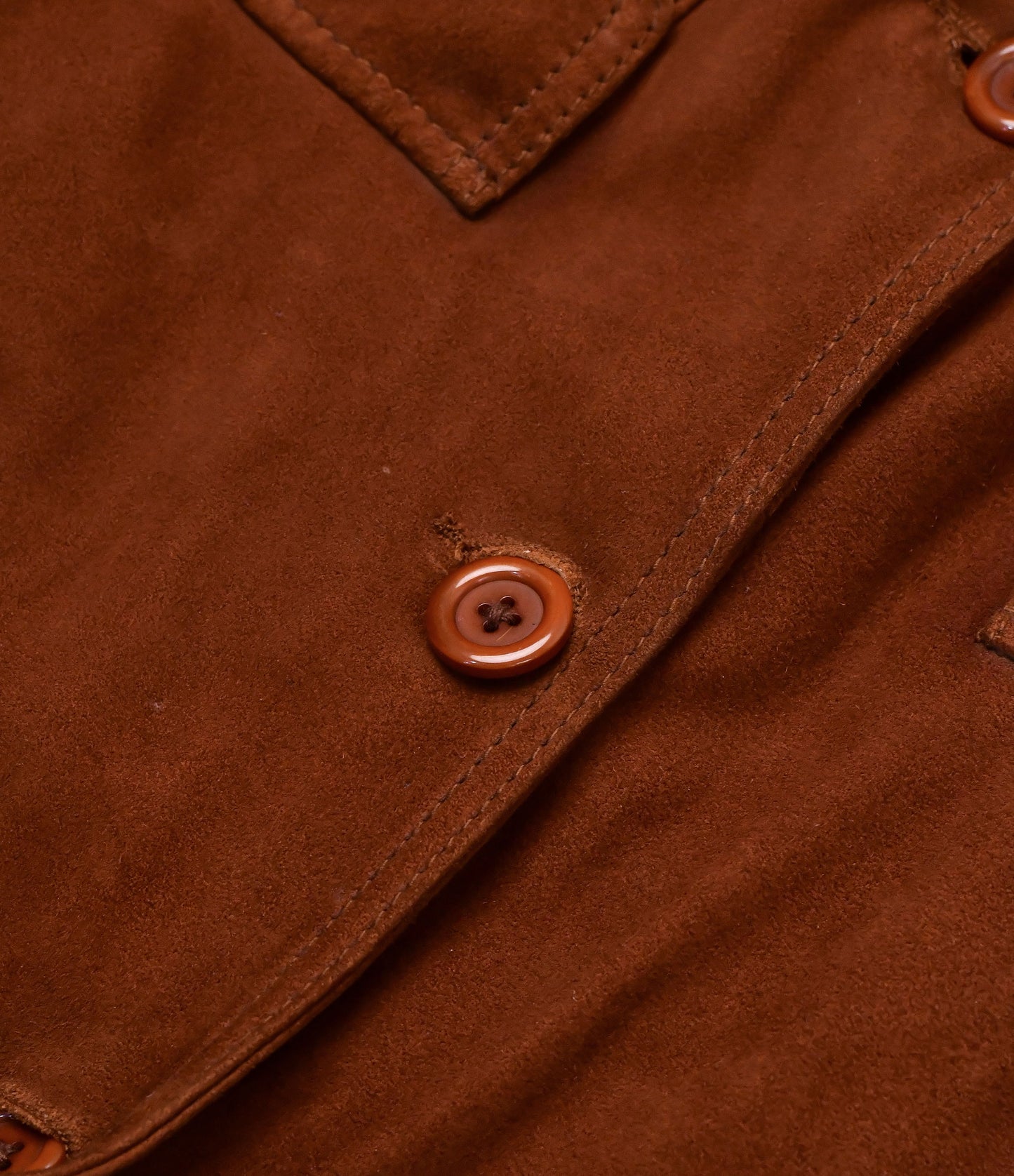 Brown Suede Bomber Jacket