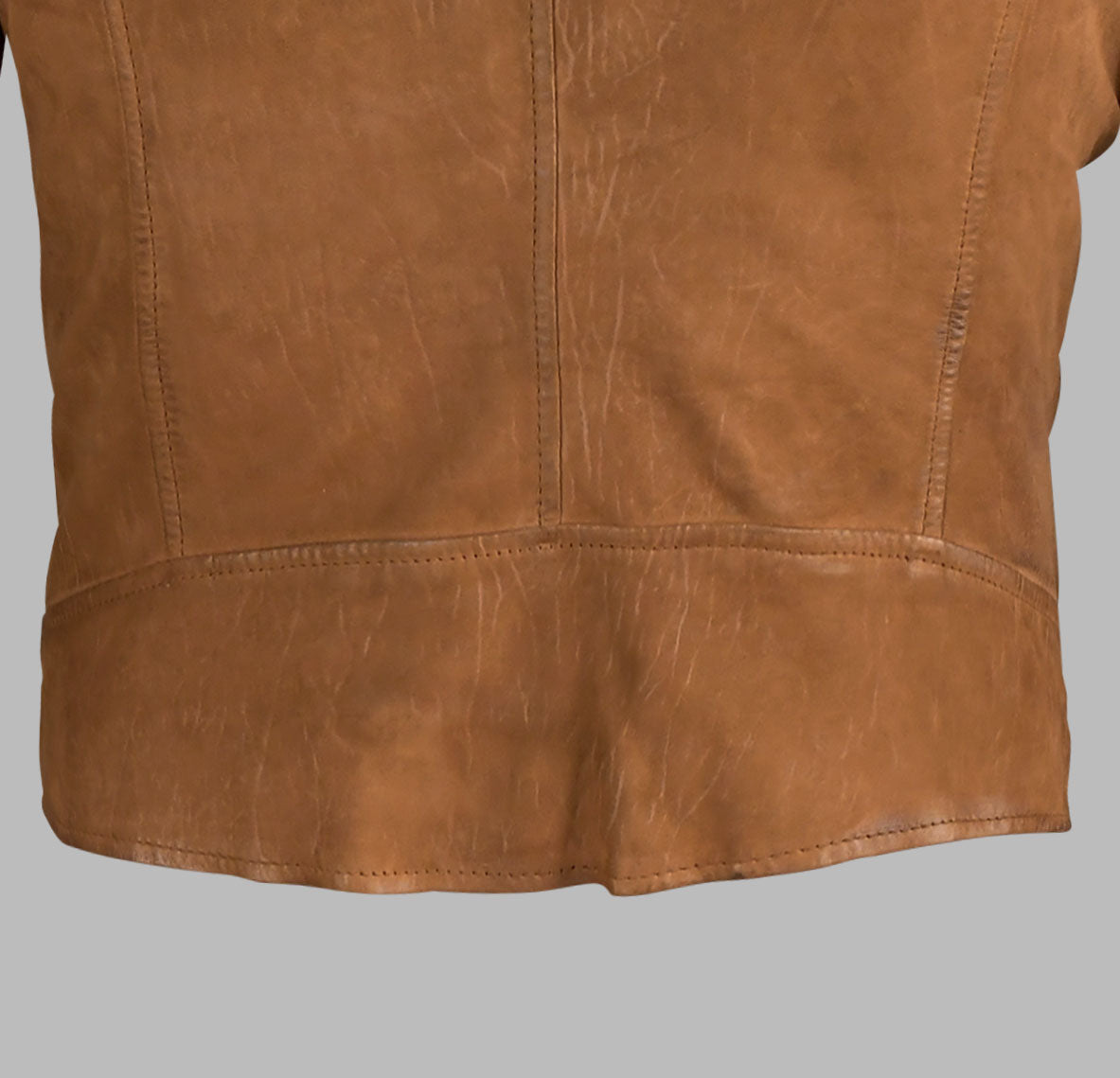 Light Tan Leather Jacket - Biker Jacket For Mens