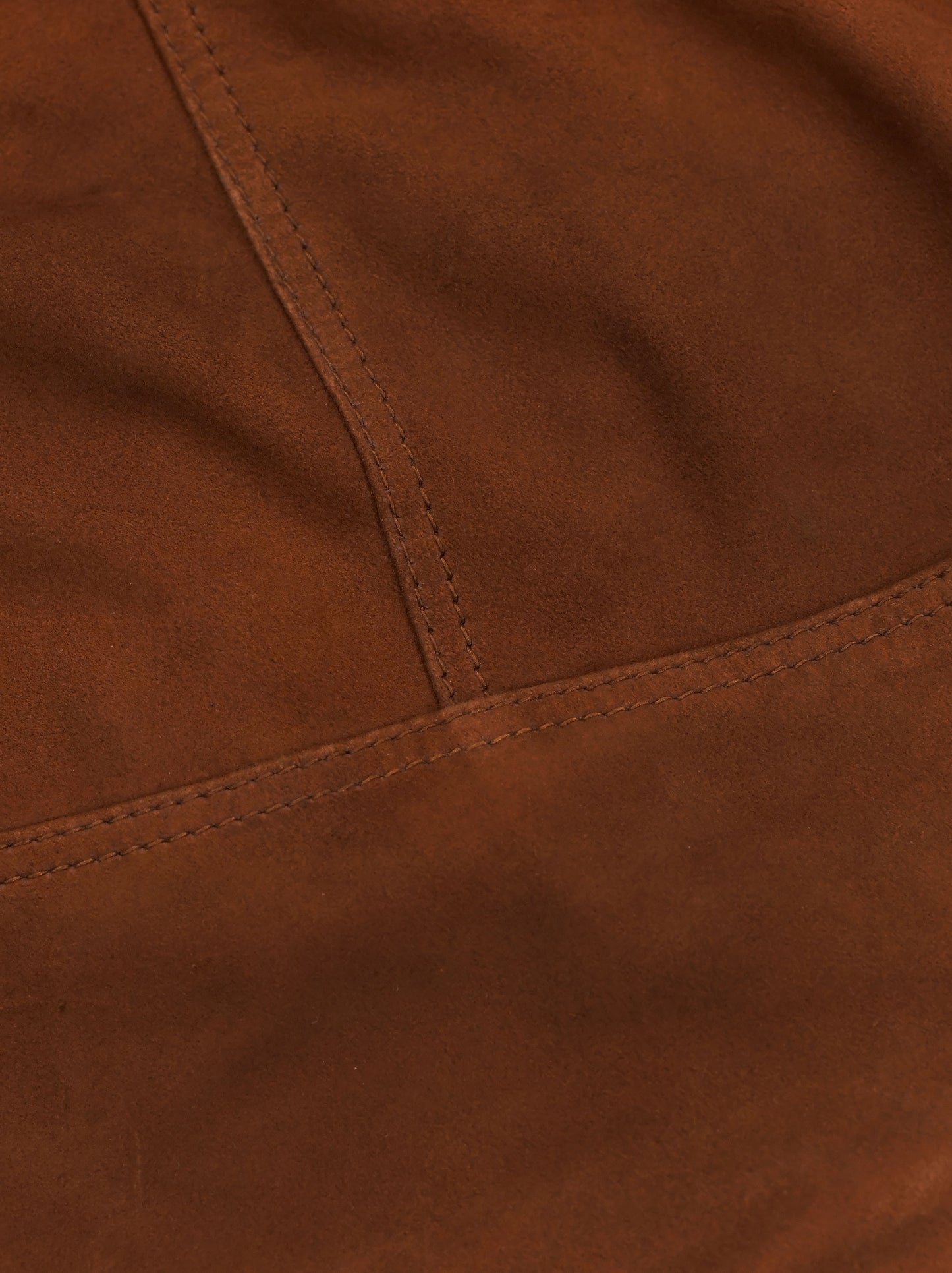 Brown Suede Bomber Jacket