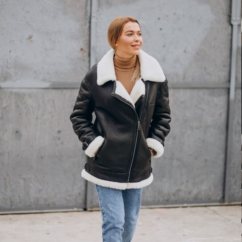 Womens  Shearling Jackets