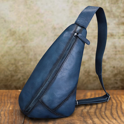 Stylish Genuine Leather Sling Bags - Urban Carry Bag