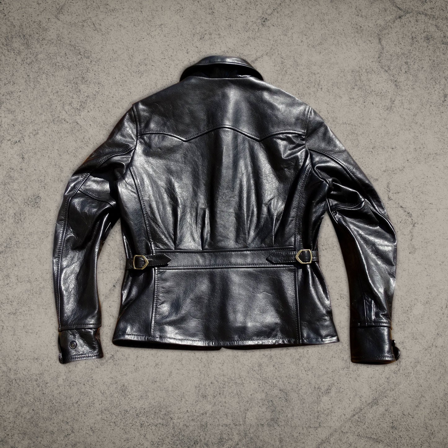 Black Leather Motorcycle Jacket For Women