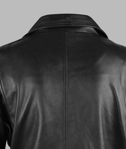 Black Leather Motorcycle Jacket