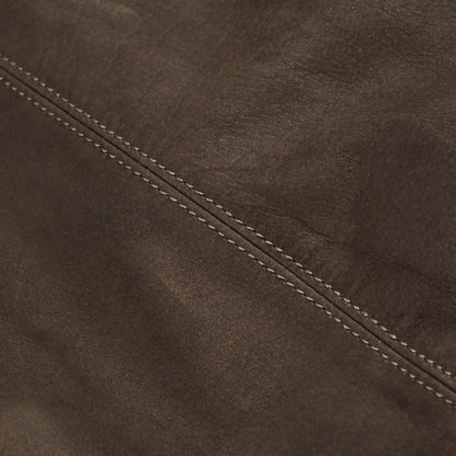 Brown Suede Leather Jacket For Men
