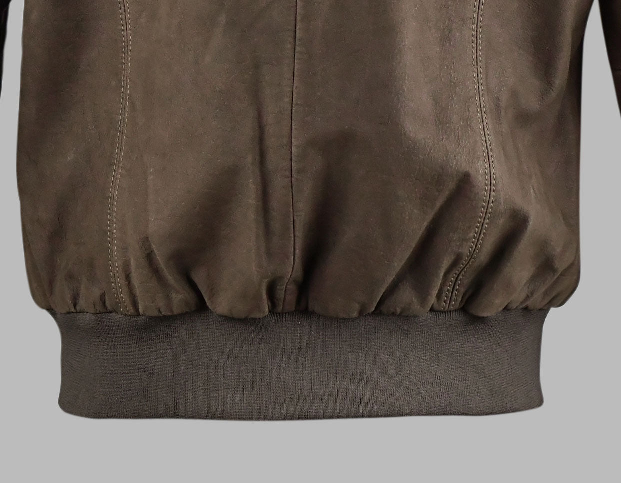 Brown Suede Leather Jacket For Men