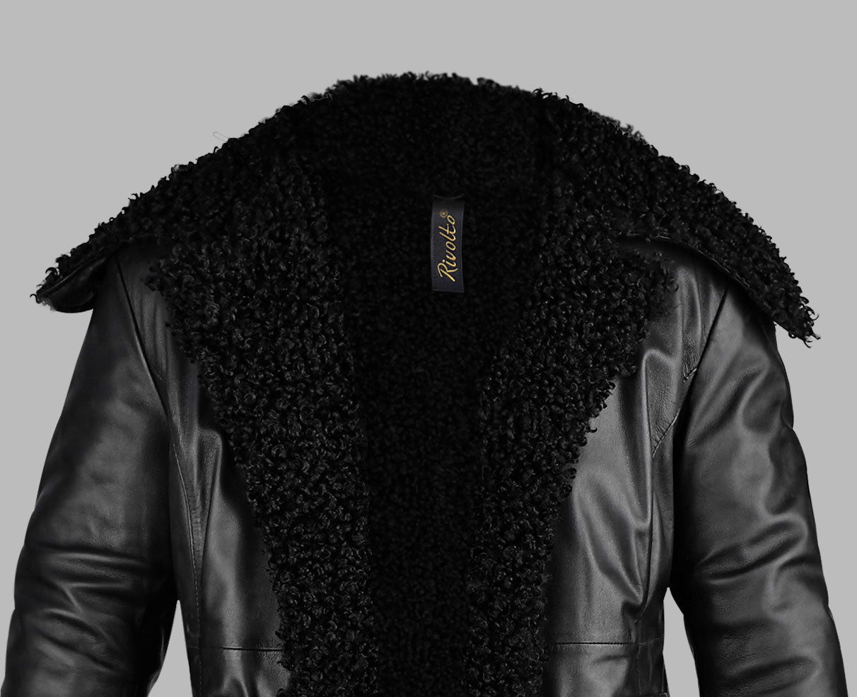 Long Black Leather Coats For Men
