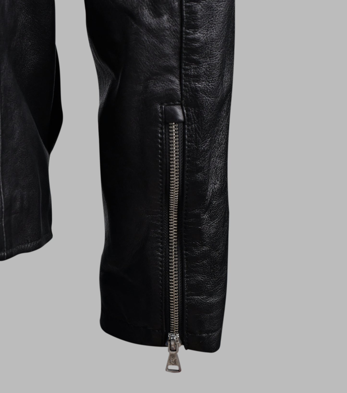 Classic Black Leather Shirt For Men