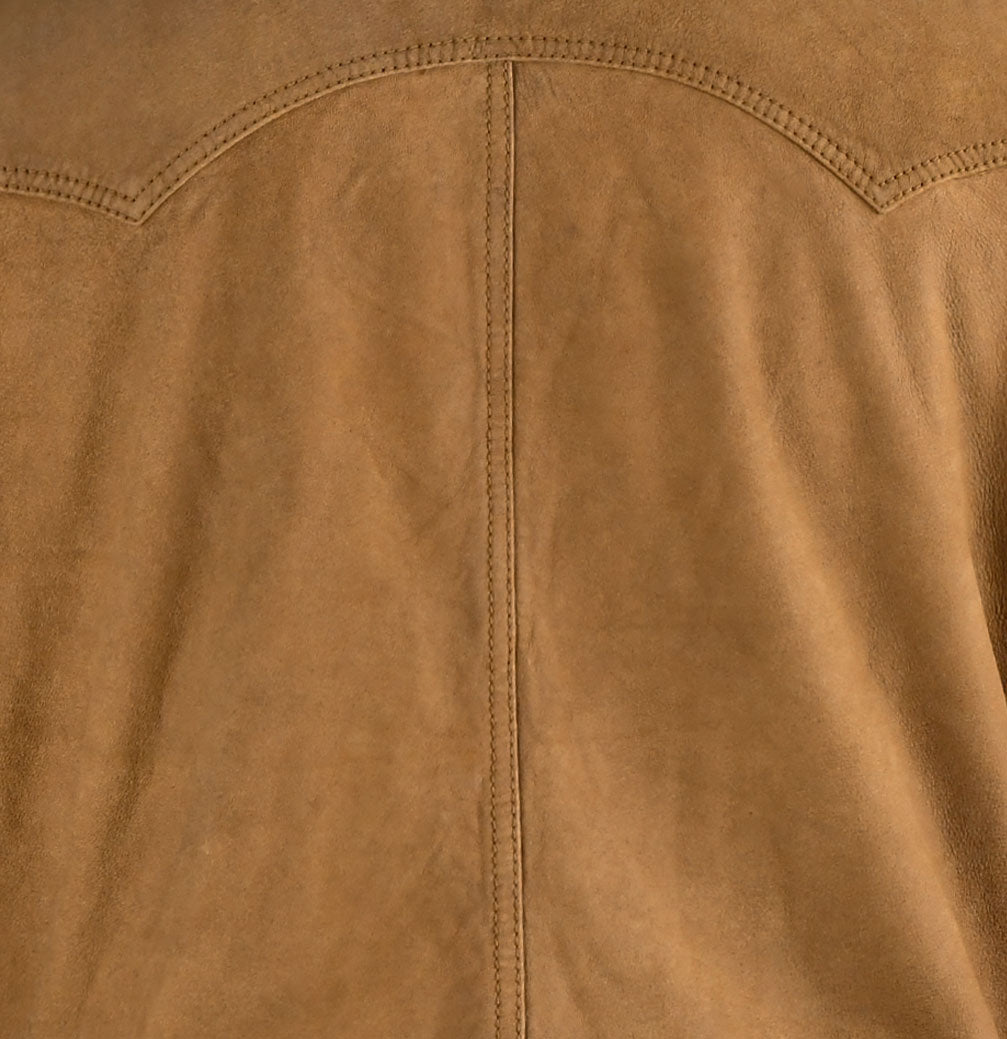 1960 Style Brown Vintage Leather Jacket Men