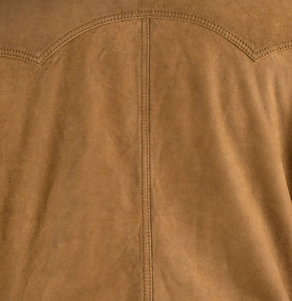 1960 Style Brown Vintage Leather Jacket Men