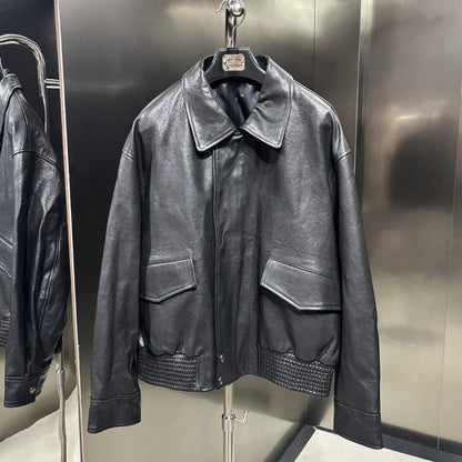 Oversized Brown Bomber Jacket For Women