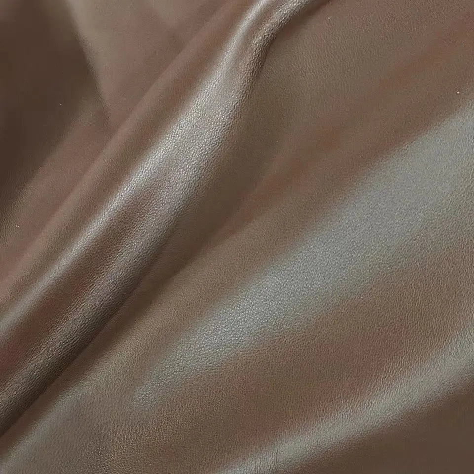 2025 Spring Fashion Real Sheepskin Leather Crop Top Jacket Women Plus Size More Colors
