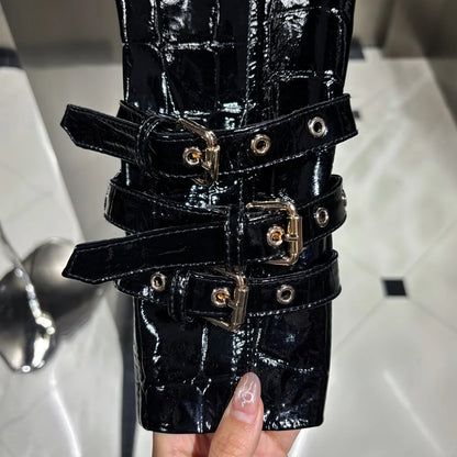 2025 Spring New Shinny Leather Jackets Women Real Sheepskin Coats Women Natural Lambskin Clothes