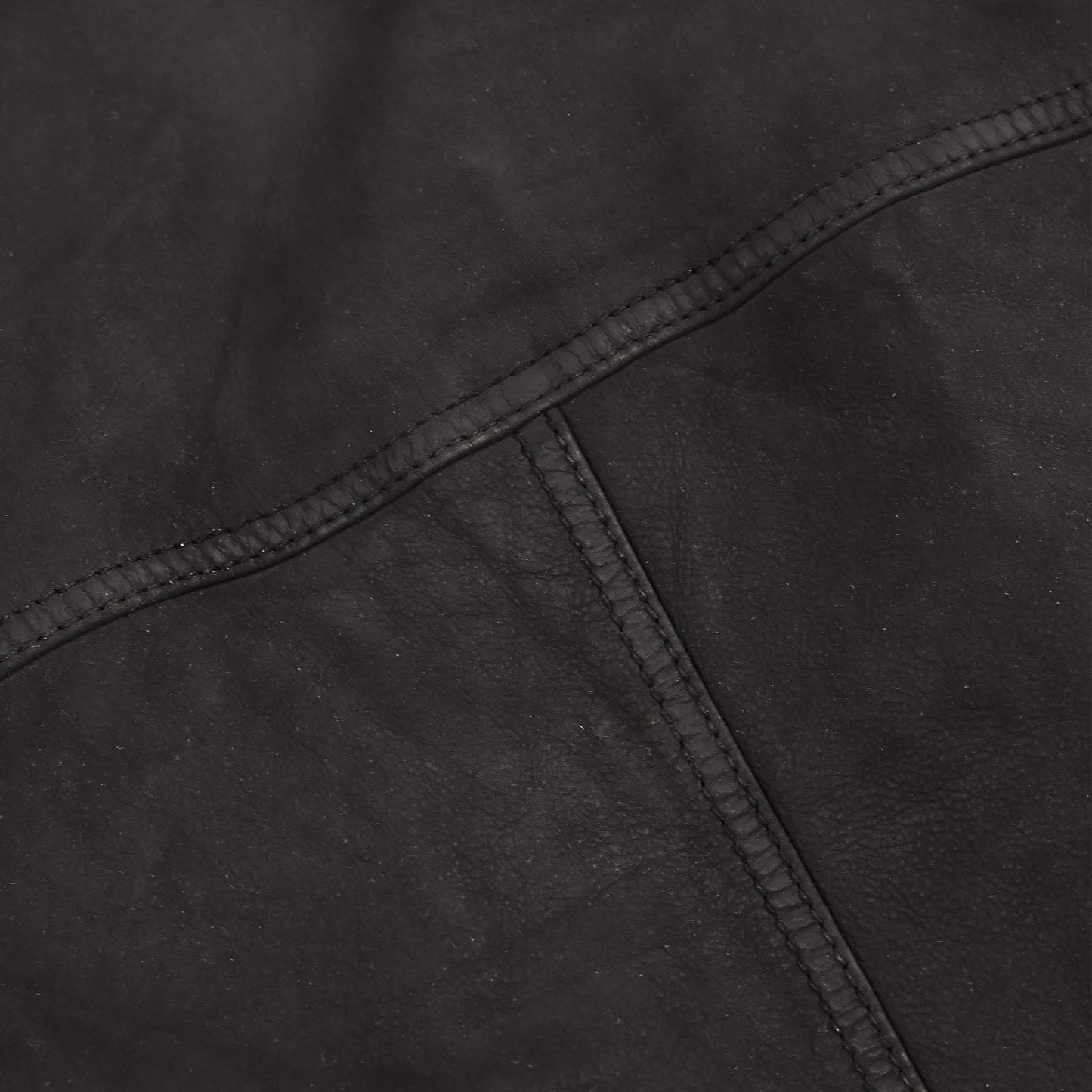 Black Suede Bomber Leather Jacket