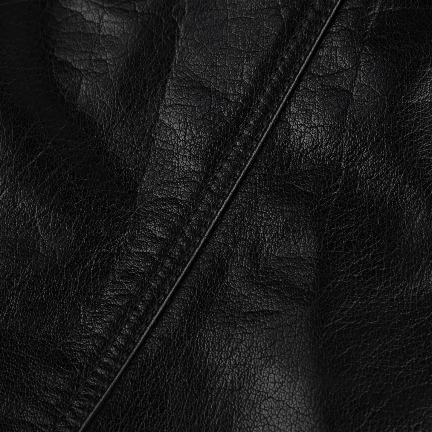 Distressed Black Motorcycle Leather Jacket