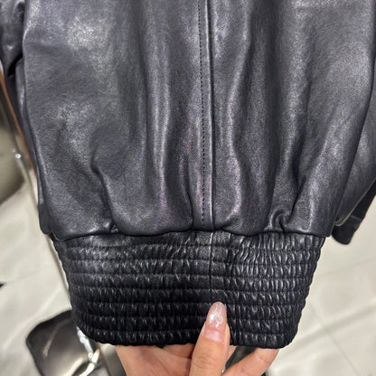 Oversized Brown Bomber Jacket For Women