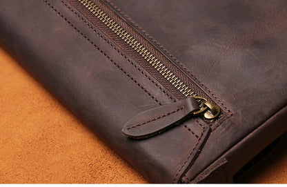 Soft Touch Mens Leather Crossbody Bag