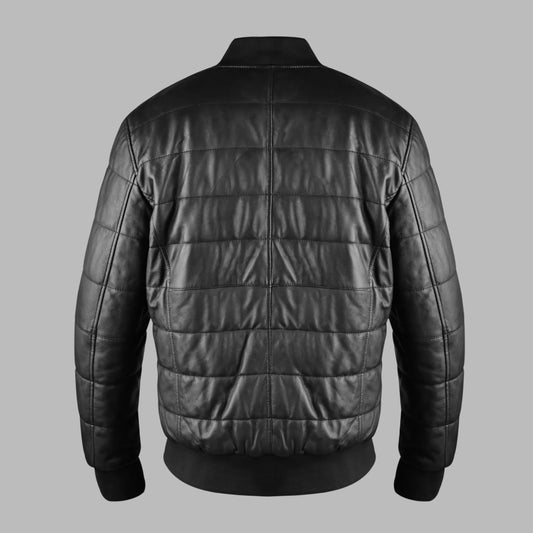 One Block Down Leather Jacket for Women