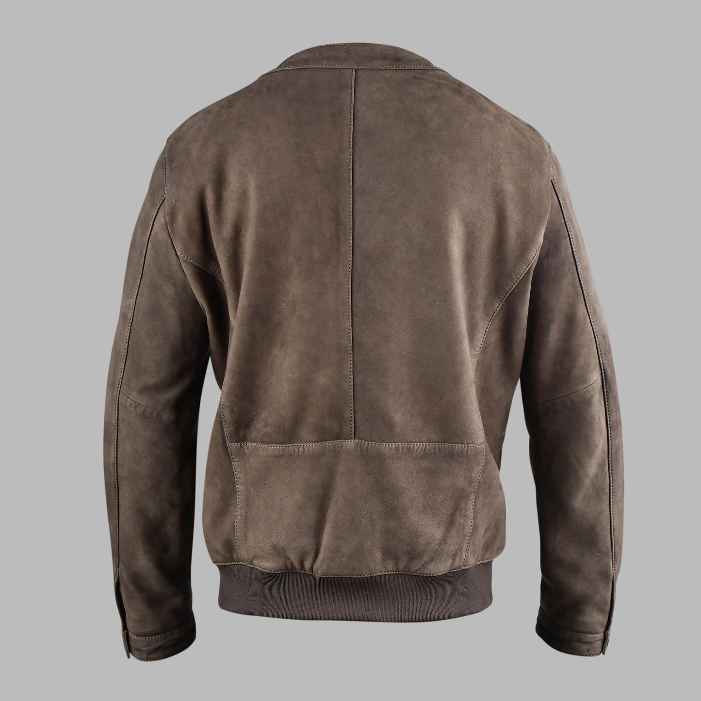 Suede Bomber Leather Jacket For Women
