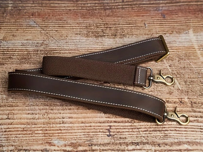 Unisex Vintage Office Leather Laptop Bag