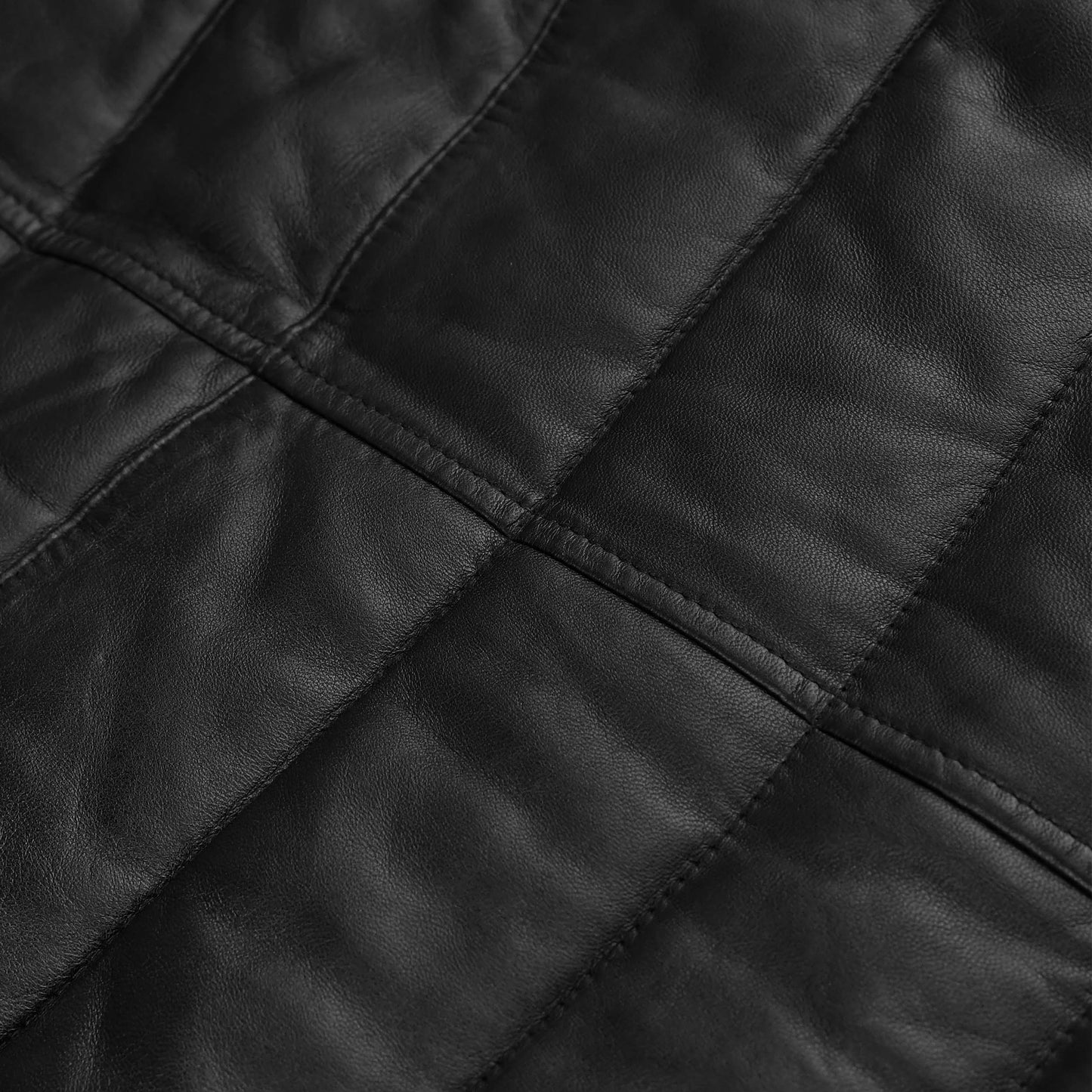 One Block Down Leather Jacket for Women
