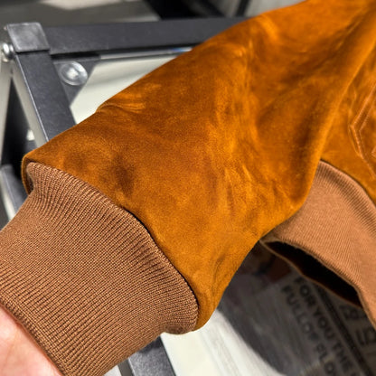 vintage leather bomber jacket womens